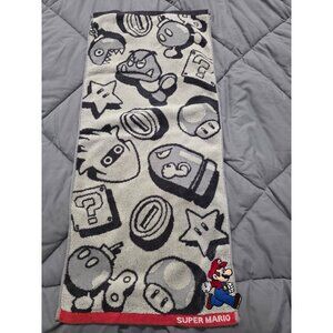 Marushin Face Towel Nintendo Mario Adventure World 100% Cotton Character